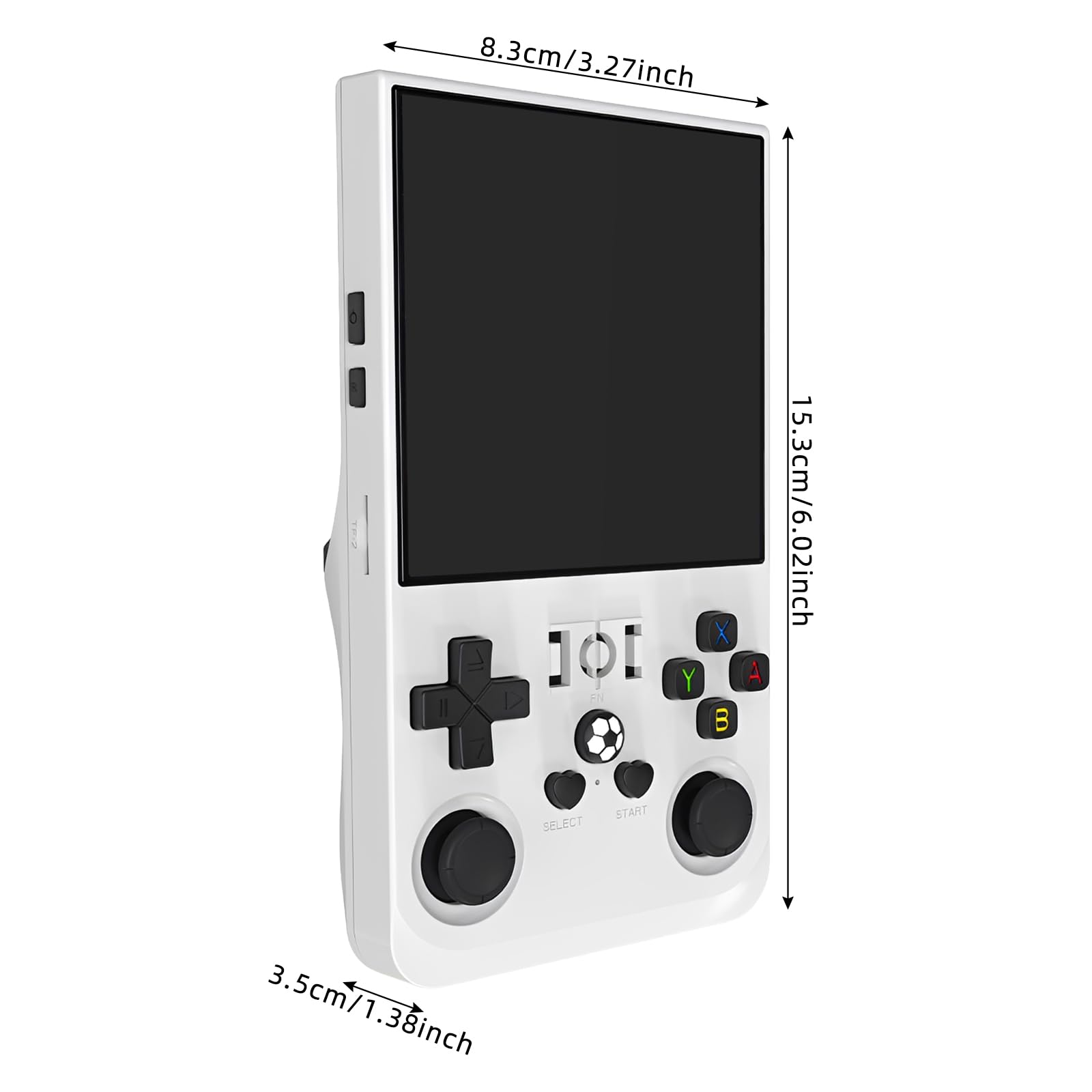 Console portatile con display da 4 pollici e doppio joystick open source