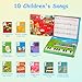 HEEPUEW Toddler Toys Piano Keyboard with Book - Educational Musical Toys for Kids Ages 3 4 5 6 Year Old Boy and Girl Gifts
