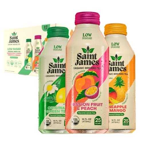 Saint James Organic Green Tea Variety