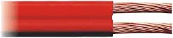 DNI P2X14BIC-10 Cabo Paralelo para Som Flexível, Vermelho, 2 x 14 mm² x 10 m