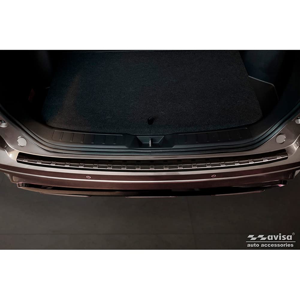 teileplus24 L780 Protezione Paraurti Acciaio inox per Skoda