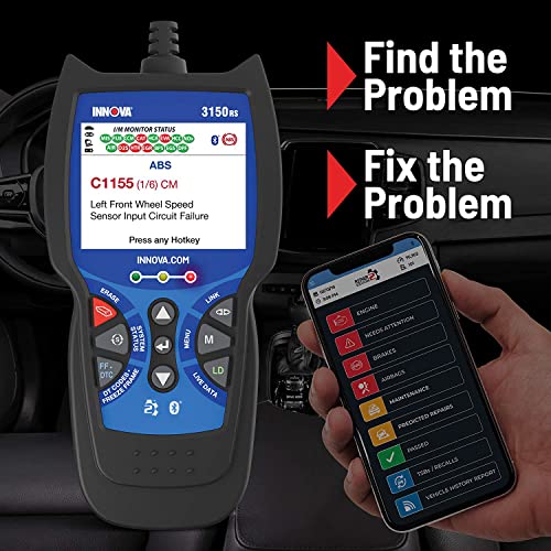 Innova 3150Rs Obd2 Scanner / Car Code Reader With Abs, Srs, Live Data, And Service Light Reset #TOP4