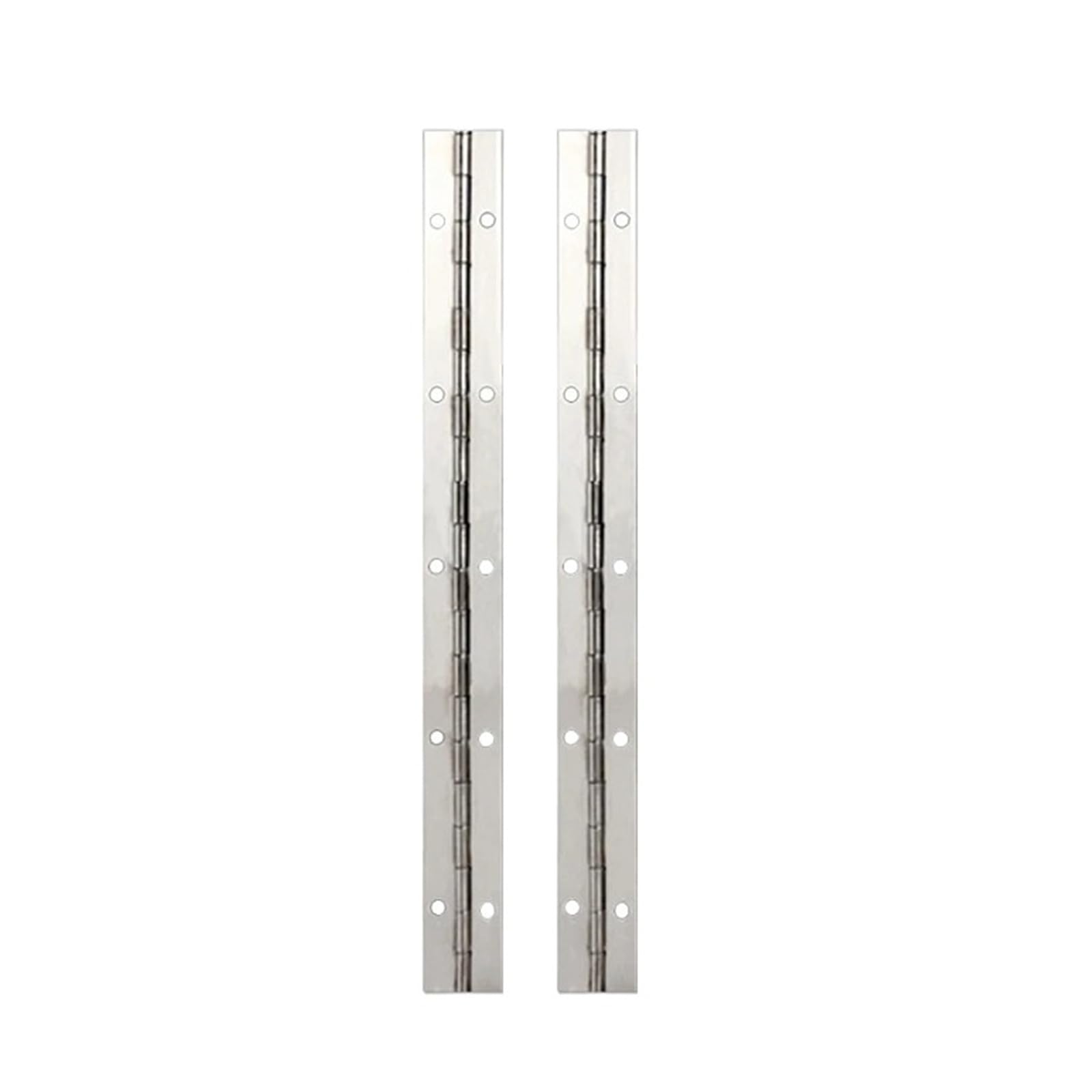 Ujzgbxqvshm One Color Folding Door Hinge,2Pcs Silver 6-20Inch Stainless Steel Heavy Duty Long Piano For Cabinet Furniture(20Inch)