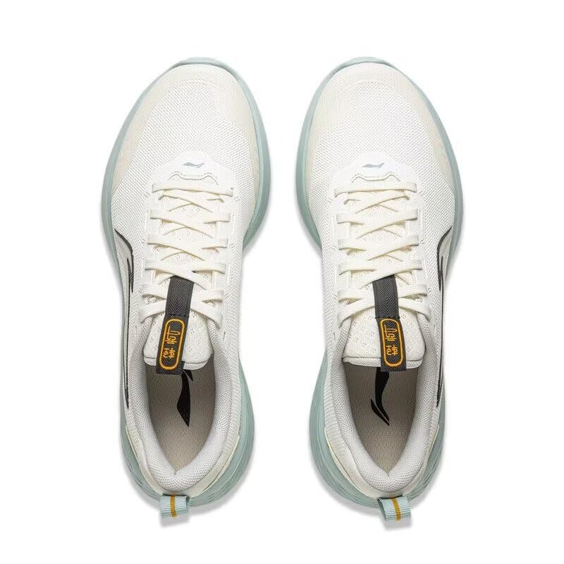 LI-NING Light Cloud Men Casual Running Shoes Lightweight Soft Elastic Classic Sneakers ARSV0374