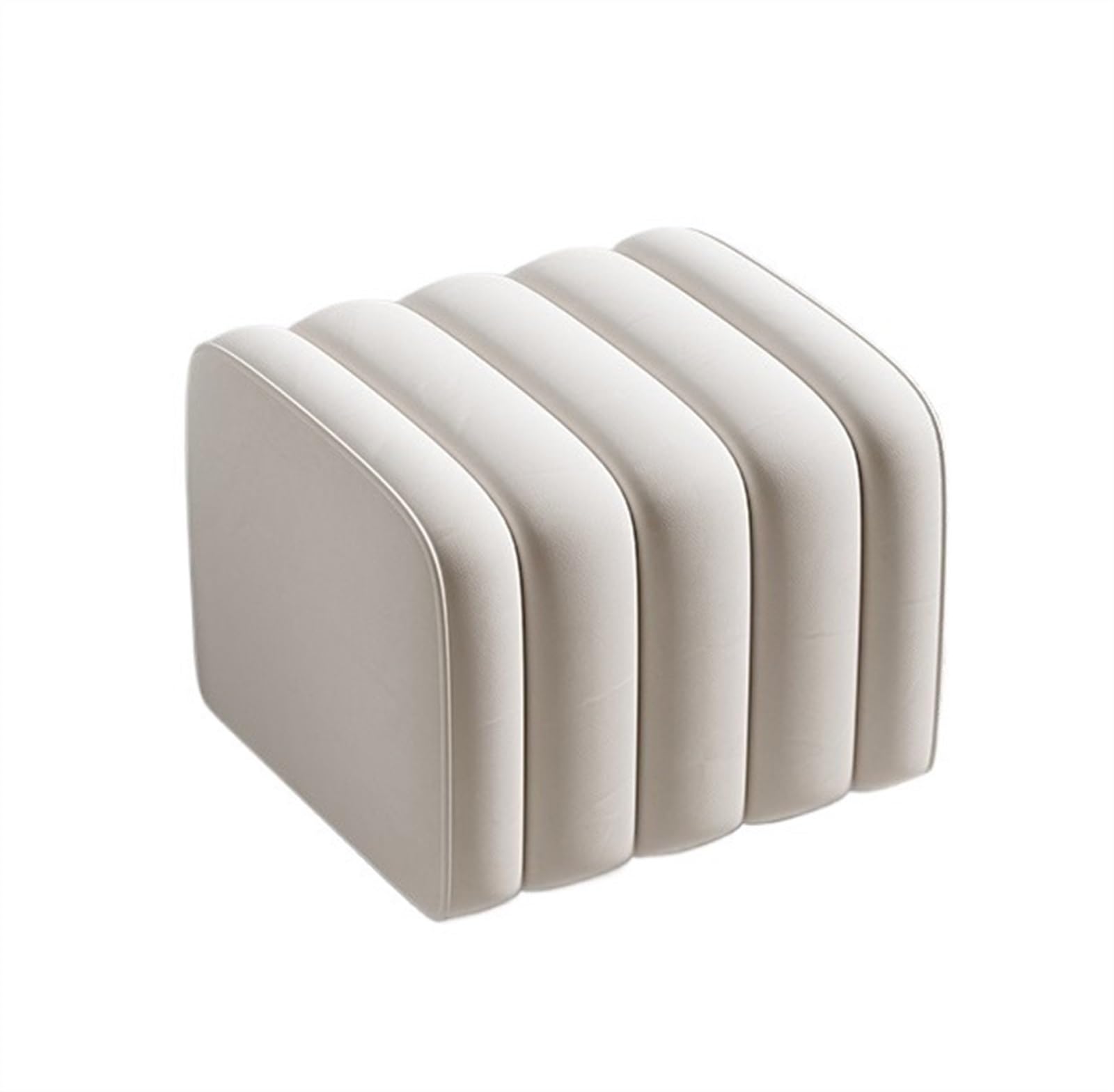 Banc de rangement blanc épuré pour entrée et bout de lit
