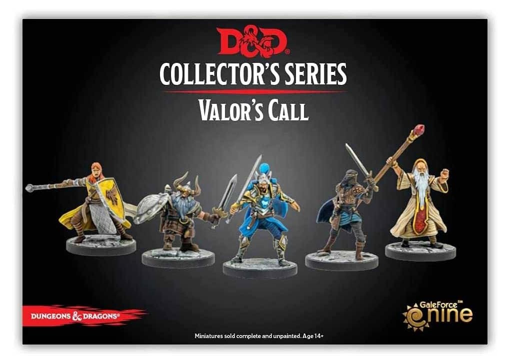 Dungeons & Dragons The Wild Beyond The Witchlight - Valors Call (5 figs), Multi