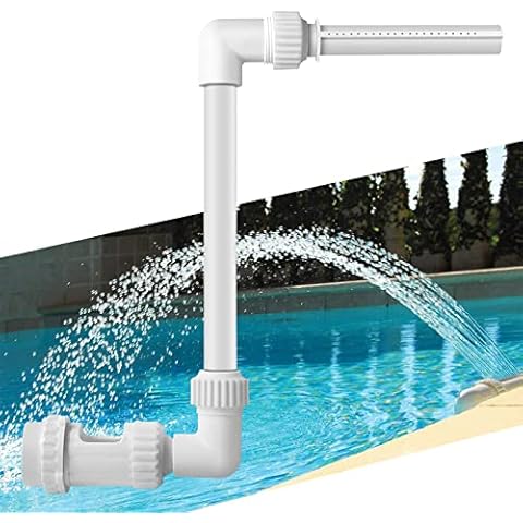 Bseical Fuente Cascada para Piscinas Cover