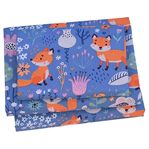 J-pinno Sleeping Animals Llamas Panda Puppy Cats Twin Sheet Set for Kids Girl Toddler,100% Cotton, Flat Sheet + Fitted Sheet + Pillowcase Bedding Set Cover