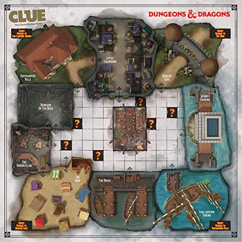 Clue Dungeons & Dragons | Collectible Dungeons And Dragons Clue Game (2019 Version) | Officially Licensed D&D Board Game #TOP2