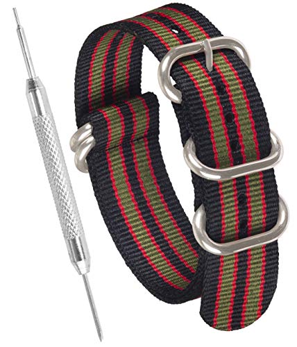 Preisvergleich Produktbild Sniper Bay Unisex Nylon NATO Heavy Duty Uhrenarmband