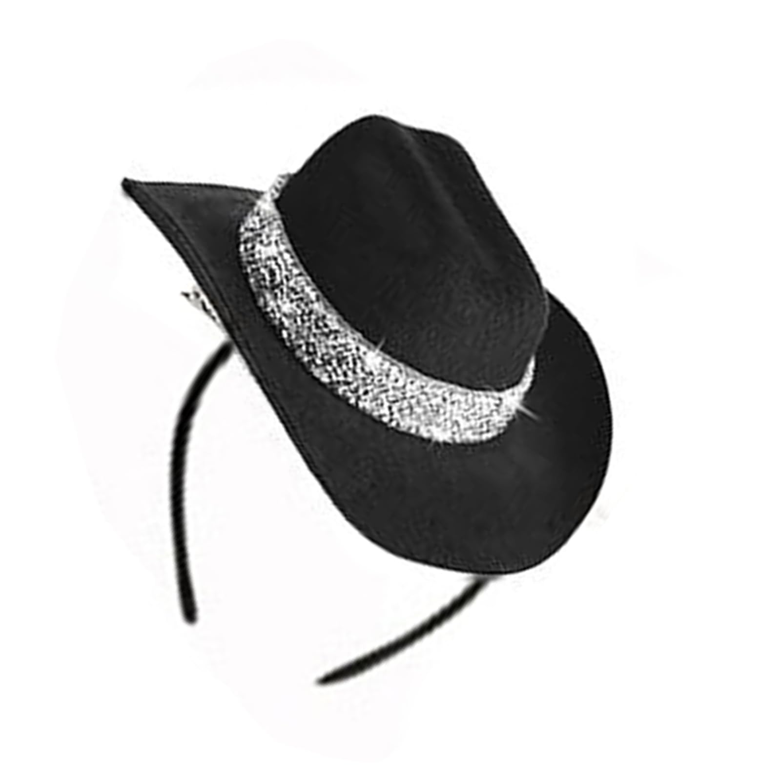 Fentency Small Cowgirl Hairpins With Glittering For Western Theme Parties Cosplay Accessories