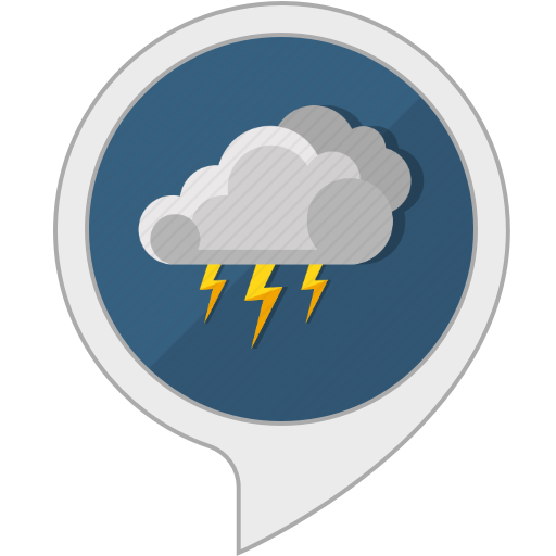 Relaxing audio Thunderstorm sounds Alexa Skills