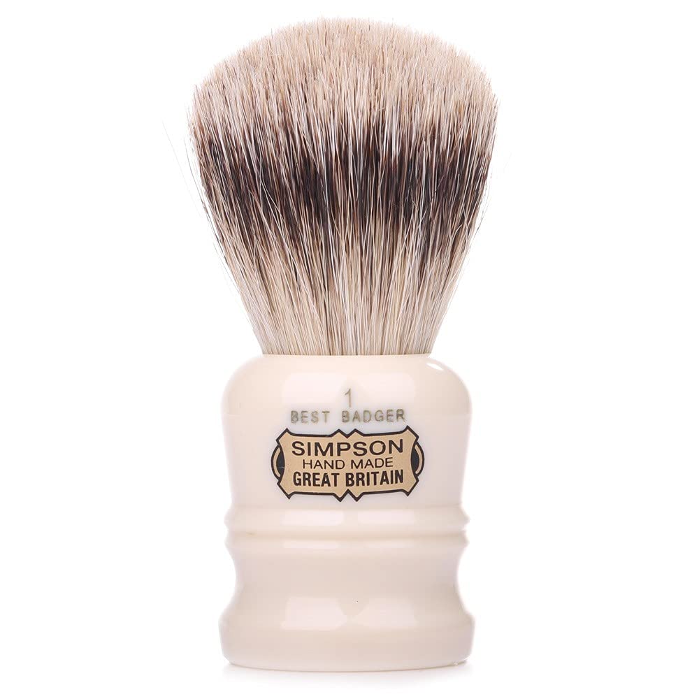 =Szczotka do golenia Borsuk-Simpsons Duke 1" Best Badger, Wyjątkowy, Standardowy