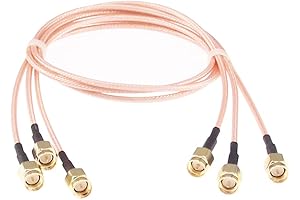 SMA Male Coaxial Extender Cable Adapter