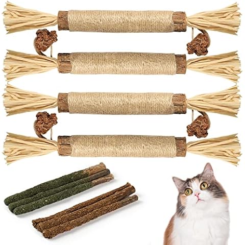 10 Park Silvervine Cat Toy, Silvervine Sticks for Cats, Cat Toy with Silvervine, Cat Chew Stick for Aggressive Chewers, Kitten Teething, and Dental Health - Silvervine Cat Toys for Hours of Fun Cover