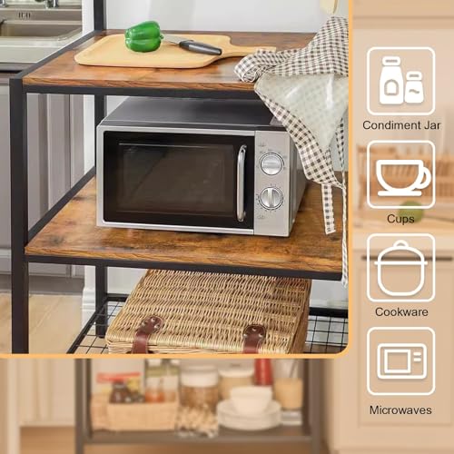 Étagère de rangement industrielle pour désencombrer votre plan de travail de cuisine
