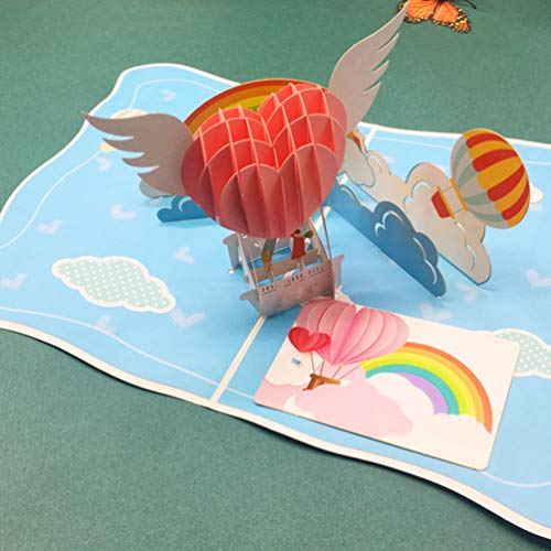 CLISPEED 3D Cartãde Saudaçãde Dia Ds Namrads Cartãde MensaRmânticPp-Up Amr CraçãBênçãpara CasamentCh