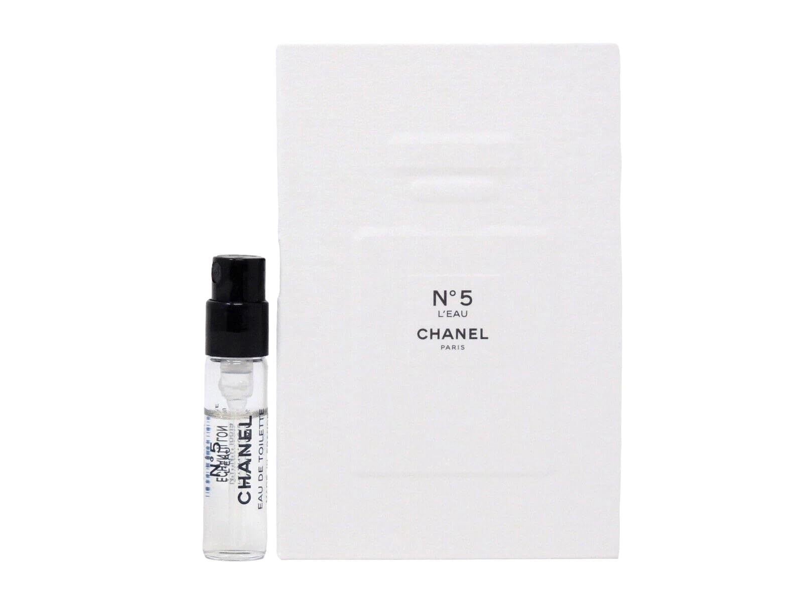 Amazon.com : CHANEL No 5 L'EAU EDT Spray Perfume Samples 0.05oz