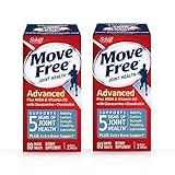 Move Free Glucosamine and Chondroitin Plus MSM & D3 Advanced Joint Health Supplement Tablets, 160...