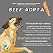Real Dog Box Beef Aorta Dog Treats, Air-Dried, Single Ingredient, Free-Range