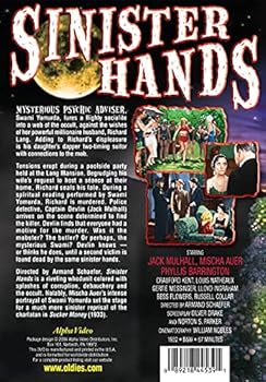 DVD Sinister Hands Book