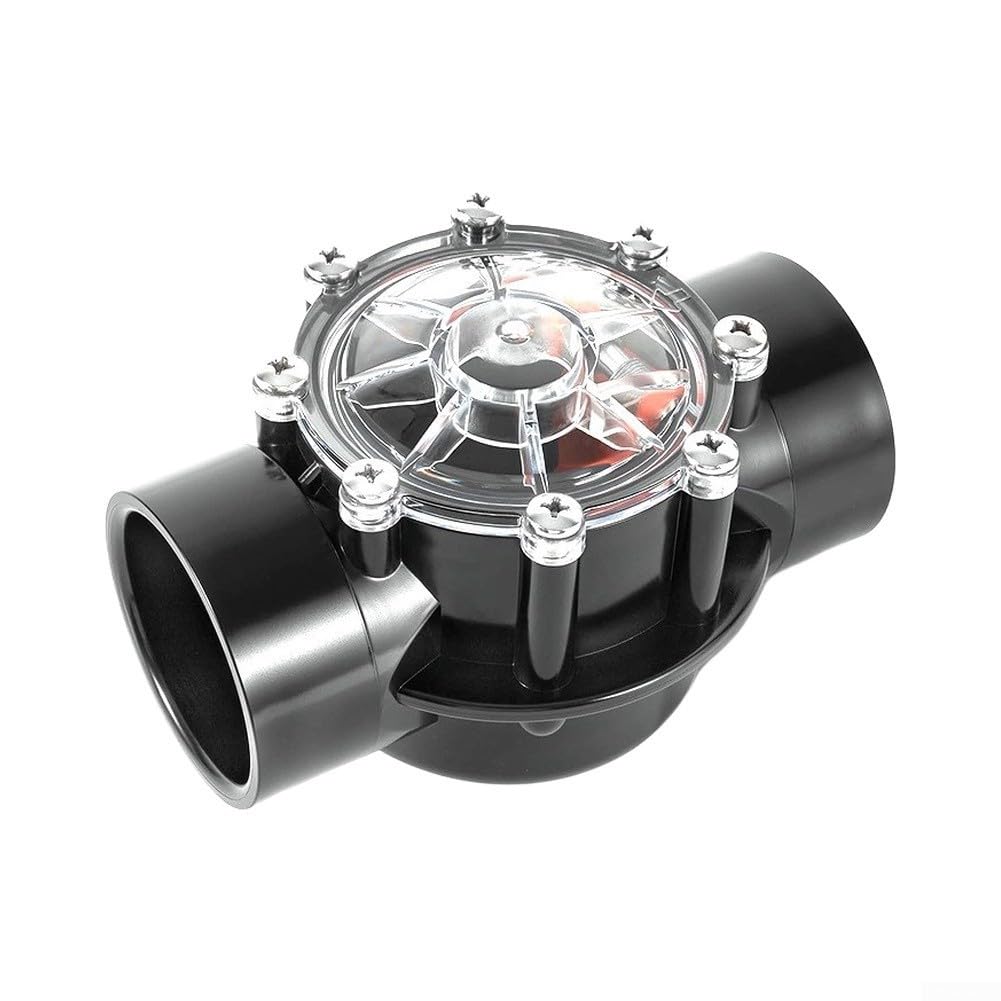 Cubierta de válvula de retención de piscina, conjunto de cubierta de válvula ABS con solapa para piscina 7056 y 7235, fácil reemplazo de fontanería para mantenimiento de piscina (válvula de retención)