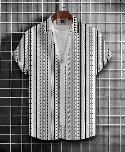 Image of Men's Printed Shirt Half Sleeve