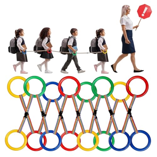 BMMN 16 Sets Walking Rope for Preschool Toddlers Walking Rope