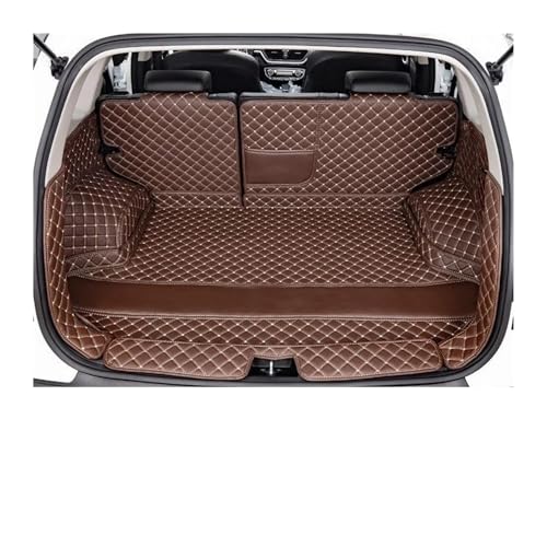Tapis de coffre Ford Fusion 2013-2020 étanche et antidérapant marron