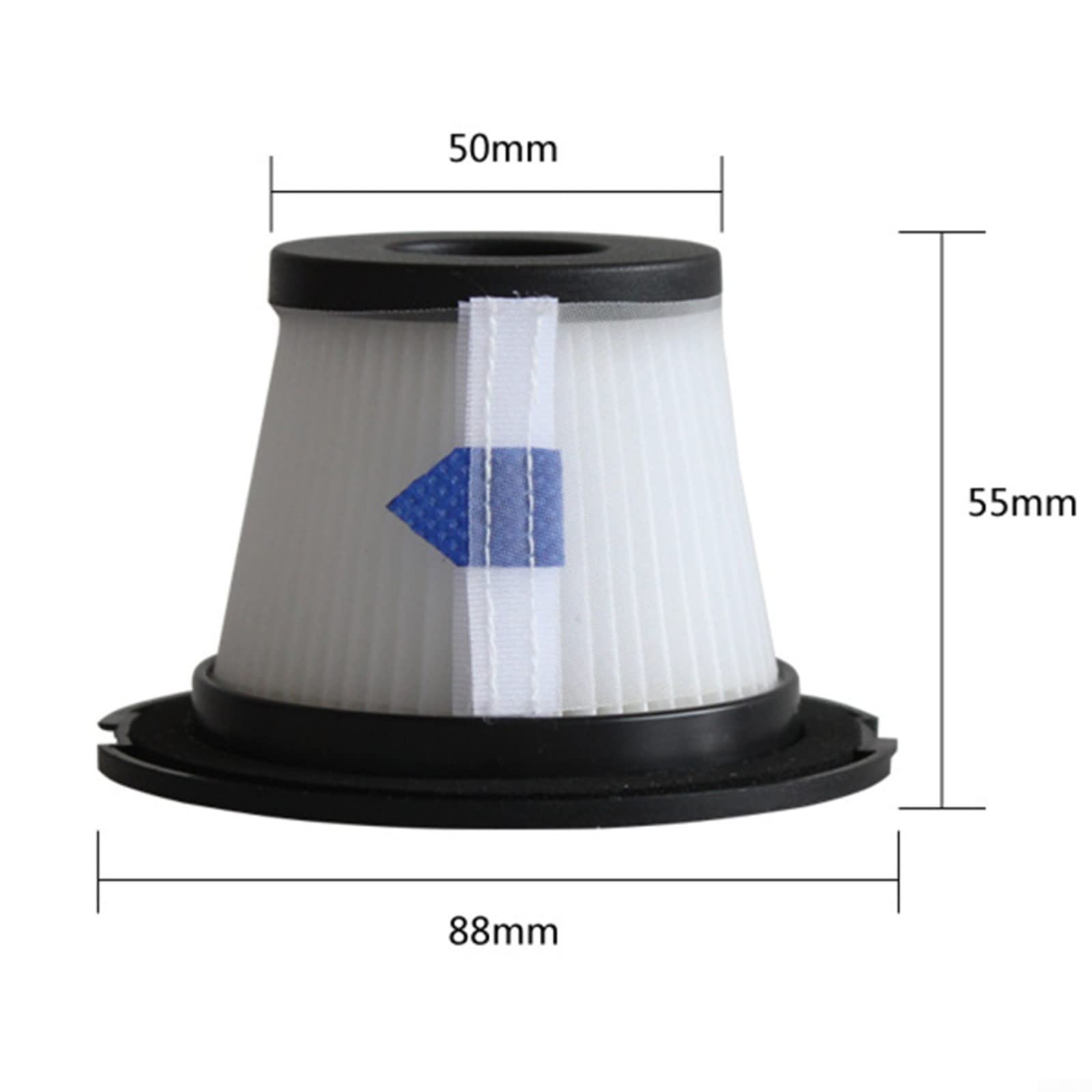 Lot De 2 Filtres Remplacement Pour Aspirateur H.Koenig UP600 / UP810 - Lavables Et Réutilisables