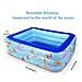 Inflatable Swimming Pool with Inflatable Soft Floor, 70