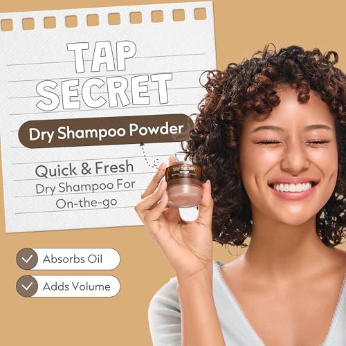 Image of I DEW CARE Tap Secret Mattifying Dry Shampoo Powder - Brown V2