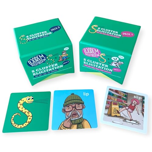 Bjorem Speech® S Cluster Elicitation for Teaching S Blends or Clusters to Children in Speech Therapy