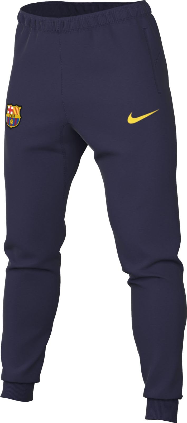 NIKE Fc Barcelona Strike Men's Nike Dri-fit Soccer Knit Track Pants - Spodnie Mężczyźni