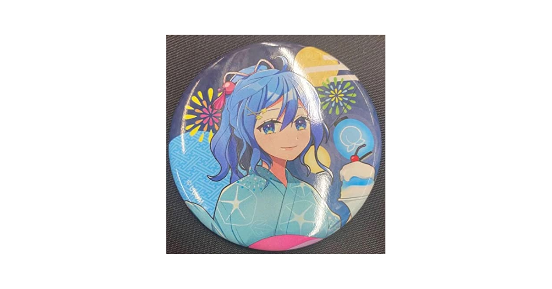 Amazon.co.jp: るな カラフルピーチ 真夏の桃祭りb缶バッジ