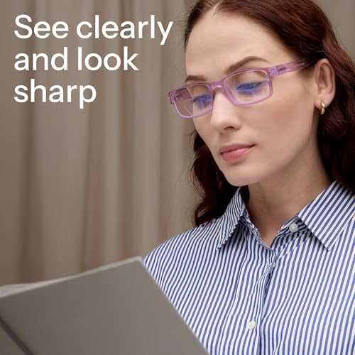 Image of Gaoye Reading Glasses Blue Light Blocking, Spring Hinge Readers for Women Anti Glare Filter Lightweight Eyeglasses (5-Pack Mix Color 2, 1.75)