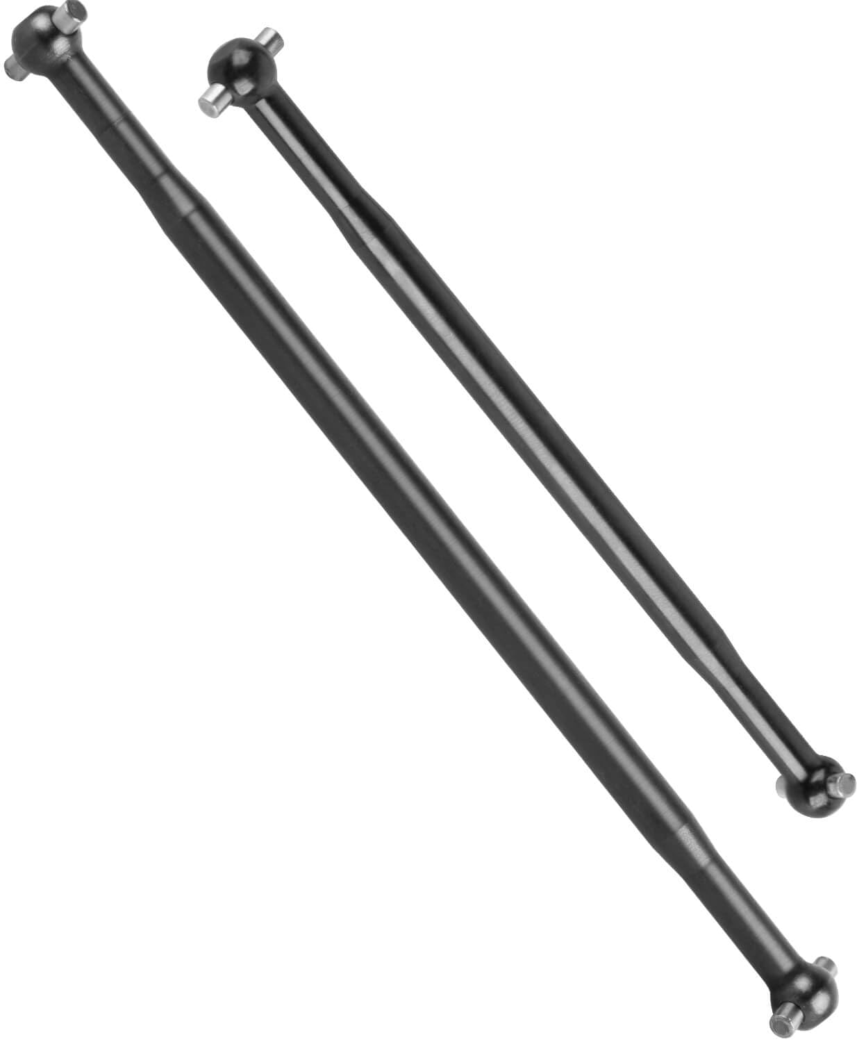 BRCatWPark RC Drive Shaft Dogbone Upgrades Part for 1/8 Kraton 6S BLX Talion 6S BLX,Front Rear Centor Driveshaft Axles Dogbone,Replace #AR310472#AR310460,Black