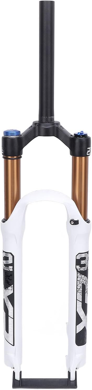 Generic Straight Tube Fork, Front Suspension Fork Rustproof Improve Riding Comfort Aluminum Alloy for Cycles (27.5inch)