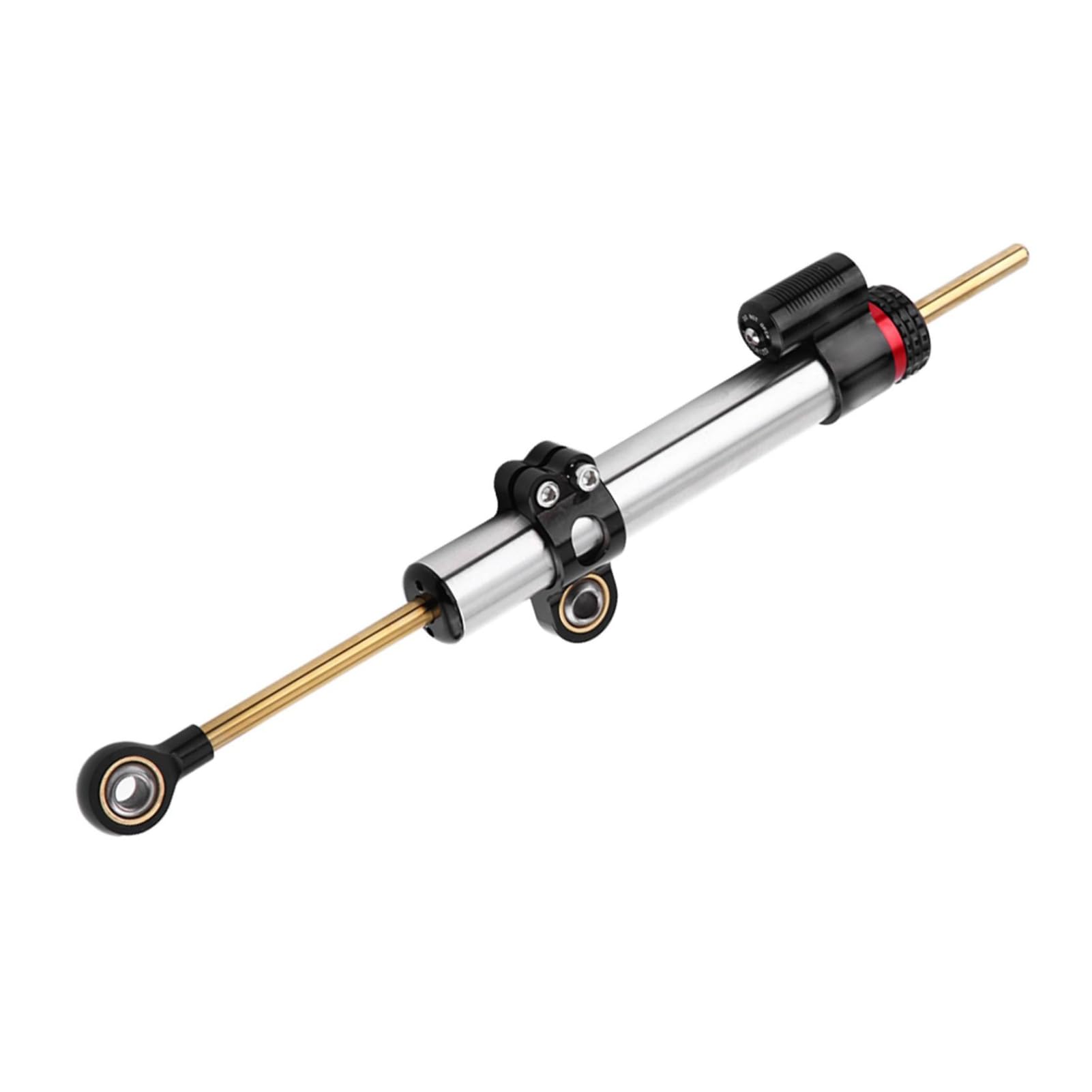 Broco Lenkungsdaempfer Aluminium, Motorrad Dämpfer Stabilisator, Universalmotorrad Lenkungsdämpfer Stabilisator für MT10 MT 07 MT09 lang Typen