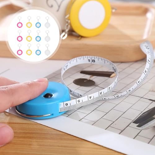 Cinta Métrica Mini Llaveros Color Candy DOITOOL 12 Pcs miniatura 7