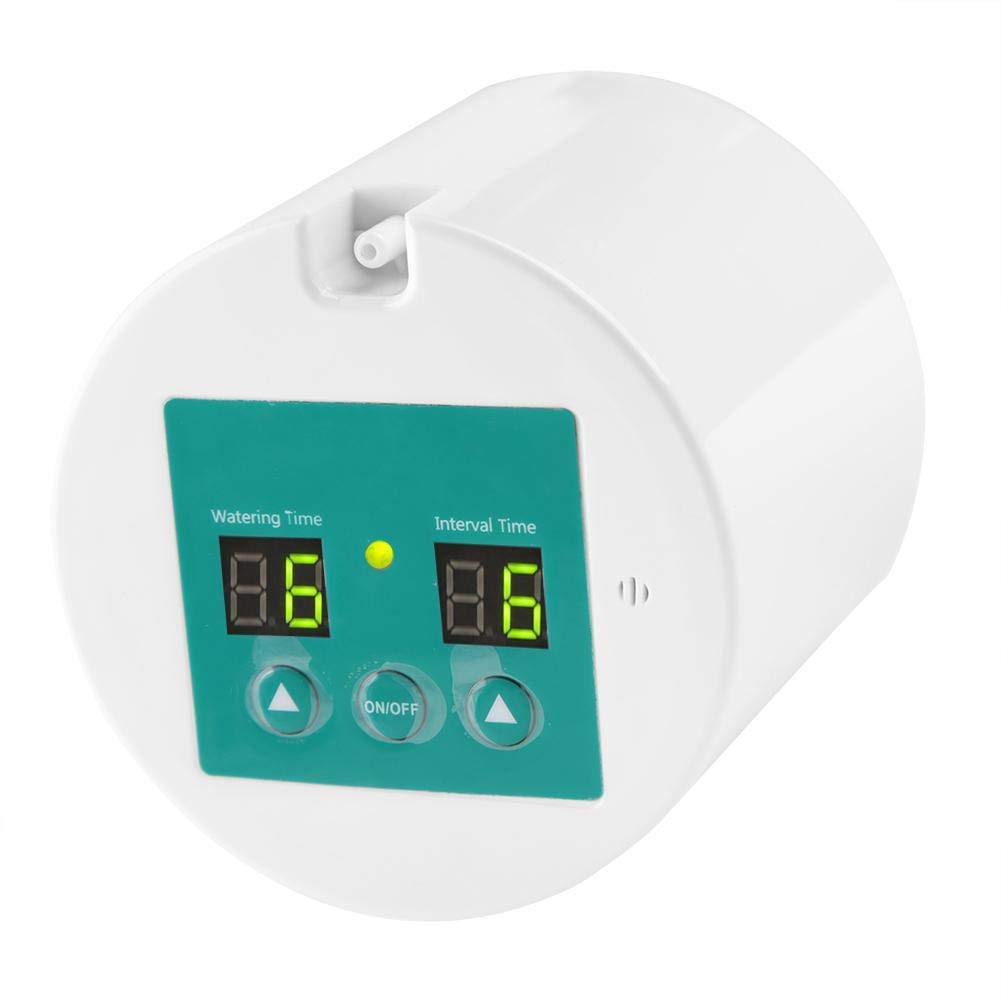Kit per Irrigazione Automatica Solare Kit, Gocciolamento Giardiniere Goccia con Timer Digitale Uso Interno Balcone
