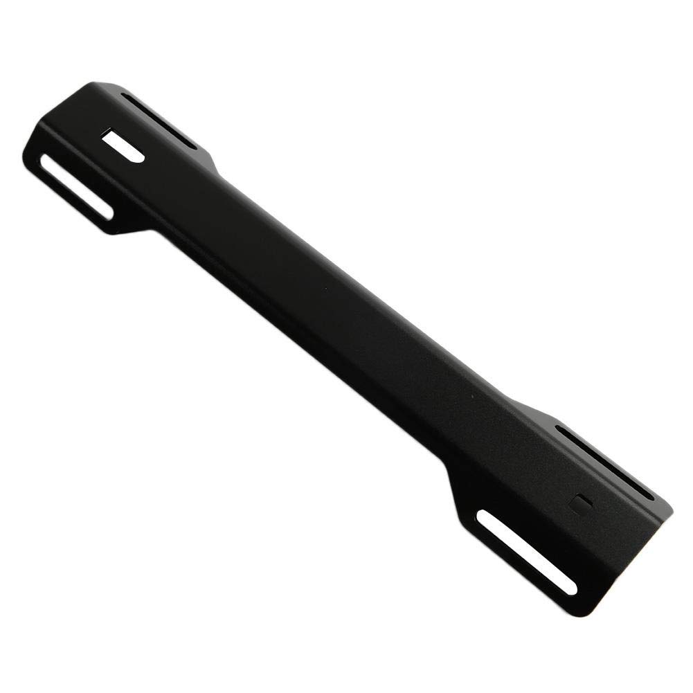 Keenso Metal Diving Backplate Halterung, Aluminiumlegierung Harness Backplate Back Plate Stützhalterung für Tauchen unter Wasser(Schwarz)