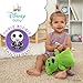 Kids Preferred Disney Baby Nightmare Before Christmas Oogie Boogie On The Go Activity Toy with On The Go Clip, Crinkle, Squeaker, and Rumble Sound
