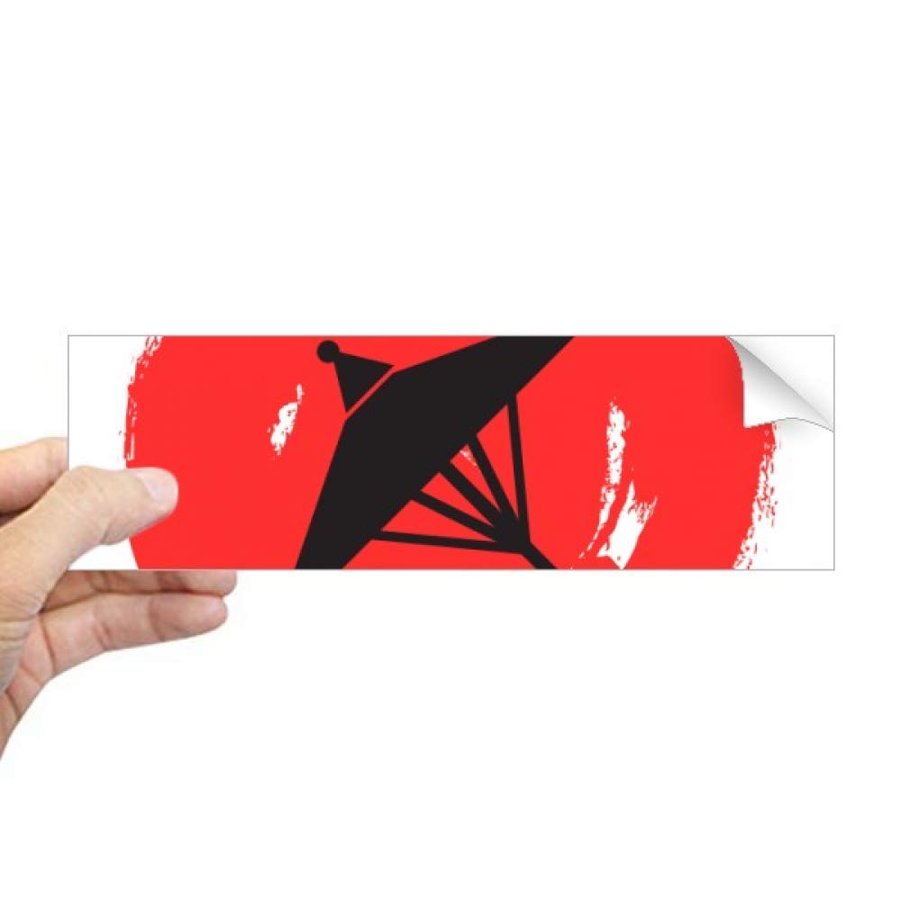 Sticker pour fenêtre Motif Japon DIYthinker autocollant décoratif