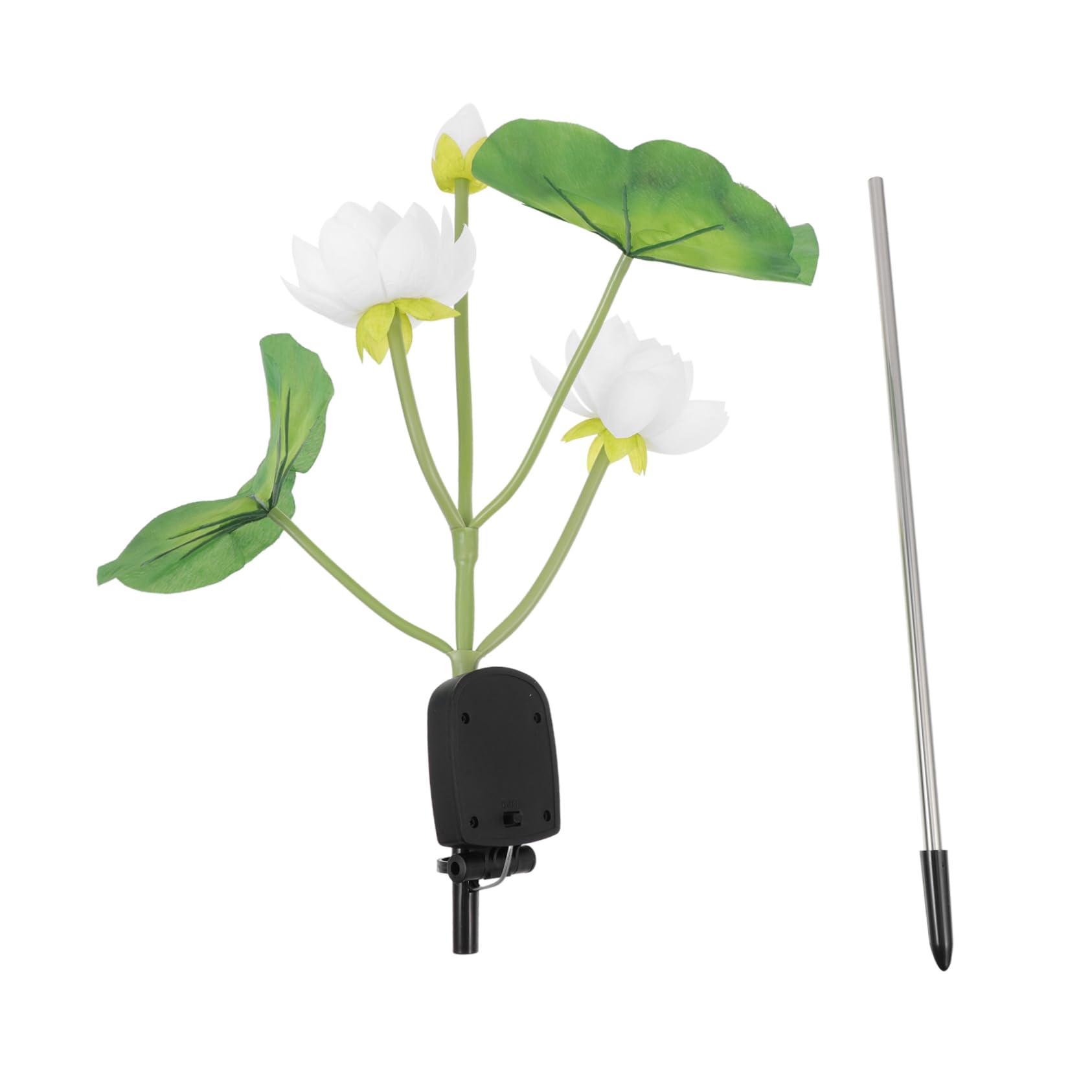 Holibanna 1Pc Solar Energy Garden Light Color Changing Flower Lamp for Outdoor Landscape Durable Plug Design LED Garden Decor for Lawn Patio