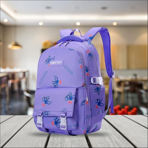 Image of Tinytot 30 Litre Japanese Korean Style School Bag Water-Resistant Laptop & Travel Backpack - Unisex Large 18 Inches Multipurpose Student Backpack for Boys & Girls, Men & Women