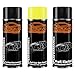 Produktbild TRISTARcolor Profi Set Fluor Glow Neonlack Gelb glänzend mit Leuchtgrund + Klarlack Sprühdose Spraydose 400ml Autolack schnell trocknend