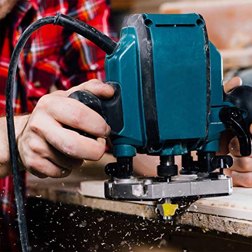 KOWOOD Router Bits Sets 35B Pieces, Tungsten Carbide Router Bits 1/2 Inch Shank with Aluminum Storage Case, T Shape Wood Milling Cutter for Woodworking - Image 7