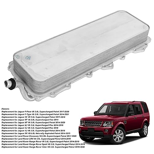 Resfriador de óleo, LR010754 Resfriador de óleo de Motor Durável para Discovery LR4