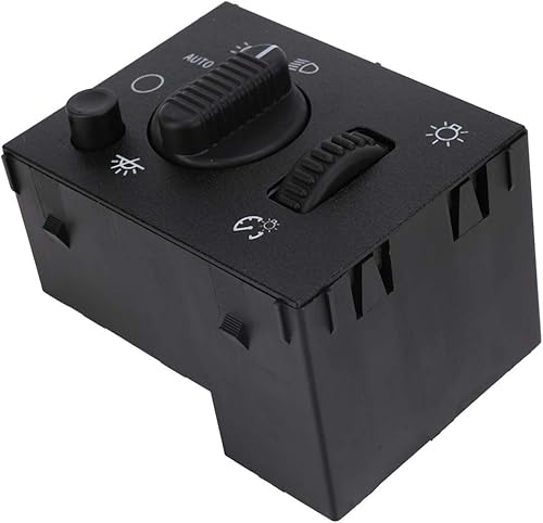 Miniatura 8 de Interruptor de atenuación de faros delanteros, compatible con Chevy Silverado 2003-2006, Suburban, Tahoe, GMC Sierra, Yukon, Cadillac Escalade -